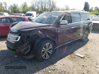 2020 Ford Expedition Max Platinum z VIN 1FMJK1MT6LEA06834, wystawiony jako Copart lot #55687895 z przebiegiem 63 615 mil mil oraz Szkoda całkowita • Salvage title. Historia ofert i sprzedaży dostępna na DreamBid. Obrazek 1.