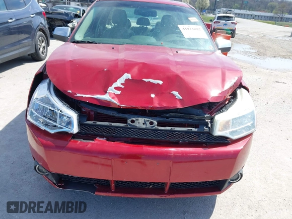 2010 Ford Focus SEL with VIN 1FAHP3HN9AW291120, listed as a IAAI auction lot 41911082 with 131,226 mi miles. Bid and sale history available at carsss.com. Image 6.