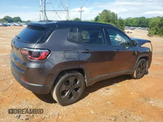 2021 Jeep Compass Altitude with VIN 3C4NJCBB5MT571365, listed as a Copart auction lot 56842455 with 82,118 mi miles and Salvage title. Bid and sale history available at DreamBid. Image 3.