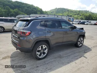 2020 Jeep Compass Limited with VIN 3C4NJDCB3LT146861, listed as a Copart auction lot 61550035 with 59,611 mi miles and Salvage title. Bid and sale history available at DreamBid. Image 3.