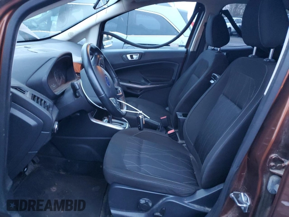 2019 Ford EcoSport SE with VIN MAJ6S3GL8KC307851, listed as a Copart auction lot 86219334 with 81,188 mi miles and Salvage Title. Bid and sale history available at carsss.com. Image 7.