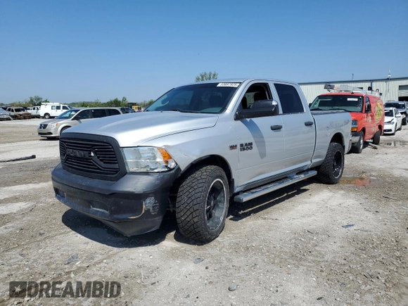 2015 Ram 1500 ST with VIN 1C6RR7ST9FS615292, listed as a Copart auction lot 53897925 with 152,109 mi miles and Salvage title. Bid and sale history available at DreamBid. Image 1.