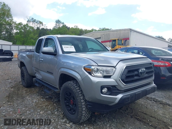 2023 Toyota Tacoma SR with VIN 3TYRX5GNXPT069128, listed as a IAAI auction lot 42007435 with 18,000 mi miles and . Bid and sale history available at DreamBid. Image 13.
