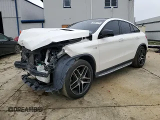 2017 Mercedes-Benz GLE 43 AMG z VIN 4JGED6EB0HA082644, wystawiony jako Copart lot #56561325 z przebiegiem 75 264 mil mil oraz Szkoda całkowita • Salvage title. Historia ofert i sprzedaży dostępna na DreamBid. Obrazek 1.
