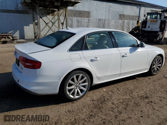 2014 Audi A4 Premium с VIN WAUBFAFL9EN035304, выставлен на аукционе Copart как лот 50780265 с пробегом 123 464 миль миль и Чистый • Clean title. История ставок и продаж доступна на DreamBid. Изображение 3.