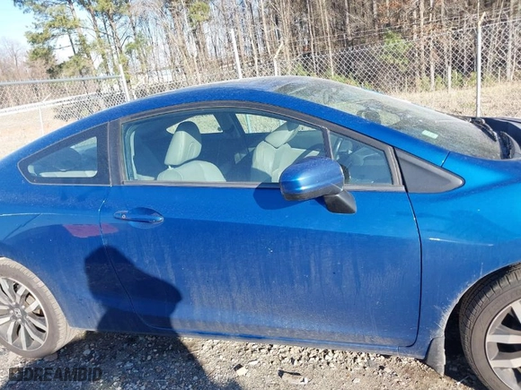 2015 Honda Civic Coupe EX-L with VIN 2HGFG3B03FH528464, listed as a IAAI auction lot 41498869 with 238,354 mi miles. Bid and sale history available at carsss.com. Image 13.