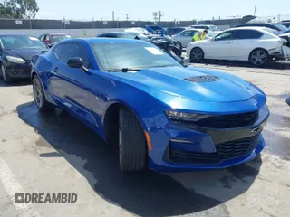 2019 Chevrolet Camaro 1SS with VIN 1G1FF1R76K0153718, listed as a IAAI auction lot 41938230 with 51,642 mi miles. Bid and sale history available at carsss.com. Image 1.