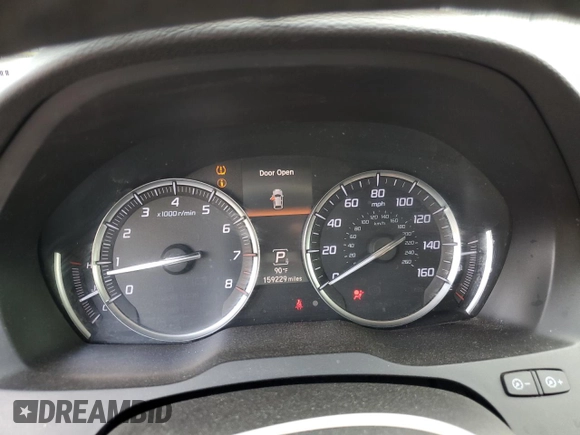 2019 Acura MDX Advance with VIN 5J8YD3H85KL000548, listed as a Copart auction lot 53649495 with 159,229 mi miles and Salvage title. Bid and sale history available at DreamBid. Image 9.