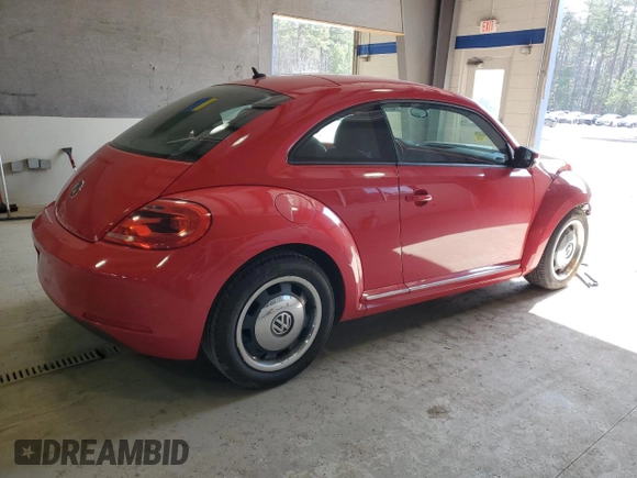2012 Volkswagen Beetle 2.5L PZEV with VIN 3VWJP7AT5CM600979, listed as a Copart auction lot 45771955 with 122,365 mi miles and Salvage Title. Bid and sale history available at carsss.com. Image 3.