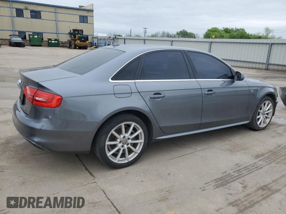 2016 Audi A4 Premium with VIN WAUAFAFL7GN005264, listed as a Copart auction lot 51815235 with 131,344 mi miles and Clean Title. Bid and sale history available at carsss.com. Image 3.