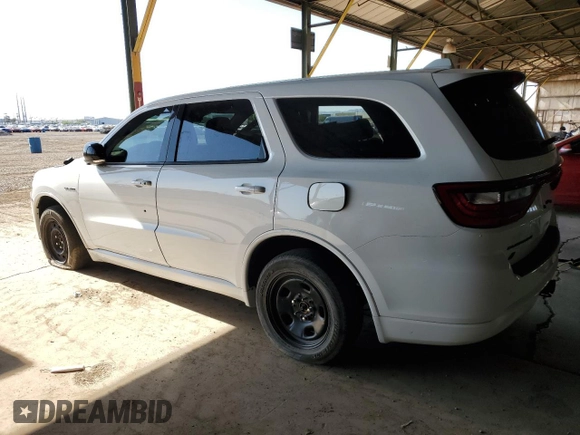 2022 Dodge Durango R/T with VIN 1C4SDJCT2NC222506, listed as a Copart auction lot 61161785 with 48,887 mi miles and Non repairable. Bid and sale history available at DreamBid. Image 2.