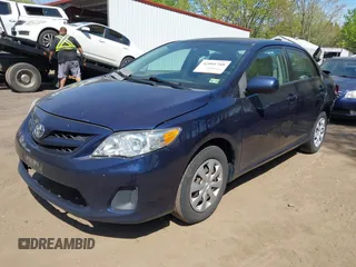 2011 Toyota Corolla L with VIN 2T1BU4EE6BC666491, listed as a IAAI auction lot 42001708 with 1 mi miles. Bid and sale history available at carsss.com. Image 2.