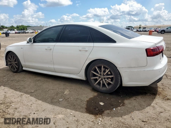 2018 Audi A6 Premium Plus with VIN WAUG8AFC6JN015182, listed as a Copart auction lot 62075175 with 89,363 mi miles and Clean title. Bid and sale history available at DreamBid. Image 2.