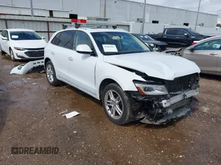 2015 Audi Q5 Premium Plus with VIN WA1LFAFP4FA067607, listed as a IAAI auction lot 42081902 with 93,780 mi miles and . Bid and sale history available at DreamBid. Image 1.