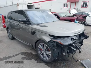 2018 Land Rover Range Rover Sport HSE Dynamic with VIN SALWV2SV5JA409700, listed as a IAAI auction lot 41232231 with 53,481 mi miles. Bid and sale history available at carsss.com. Image 1.
