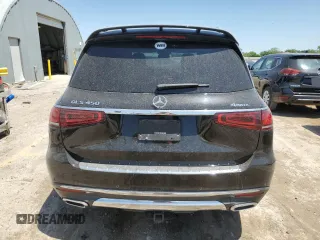 2020 Mercedes-Benz GLS 450 with VIN 4JGFF5KE8LA118046, listed as a Copart auction lot 57570905 with 74,831 mi miles and Salvage title. Bid and sale history available at DreamBid. Image 6.