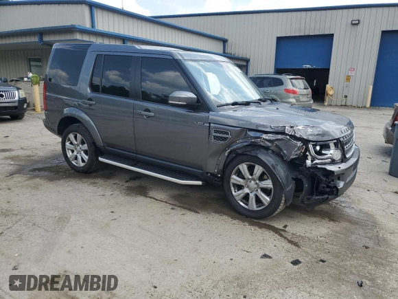 2016 Land Rover LR4 HSE with VIN SALAG2V68GA789195, listed as a Copart auction lot 62680015 with 49,662 mi miles and Salvage title. Bid and sale history available at DreamBid. Image 4.