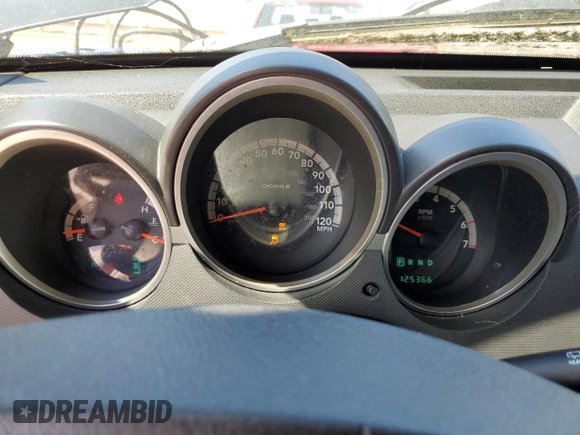 2010 Dodge Nitro SXT with VIN 1D4PU5GK0AW131941, listed as a Copart auction lot 57572845 with 125,366 mi miles and Clean title. Bid and sale history available at DreamBid. Image 9.