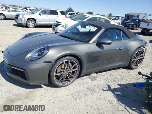 2020 Porsche 911 Carrera z VIN WP0CA2A9XLS251524, wystawiony jako Copart lot #58417375 z przebiegiem 32 009 mil mil oraz Szkoda całkowita • Salvage title. Historia ofert i sprzedaży dostępna na DreamBid. Obrazek 1.