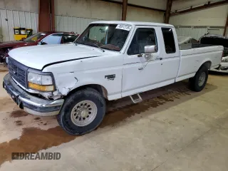 1997 Ford F-250 with VIN 1FTHX25F1VEC36996, listed as a Copart auction lot 45912135 with 344,882 mi miles and Clean Title. Bid and sale history available at DreamBid. Image 1.
