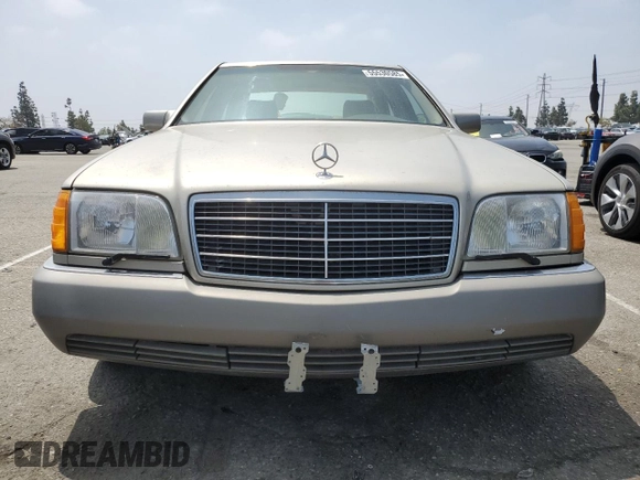 1994 Mercedes-Benz S 320 with VIN WDBGA32EXRA162522, listed as a Copart auction lot 55530585 with 83,025 mi miles and Clean Title. Bid and sale history available at DreamBid. Image 5.