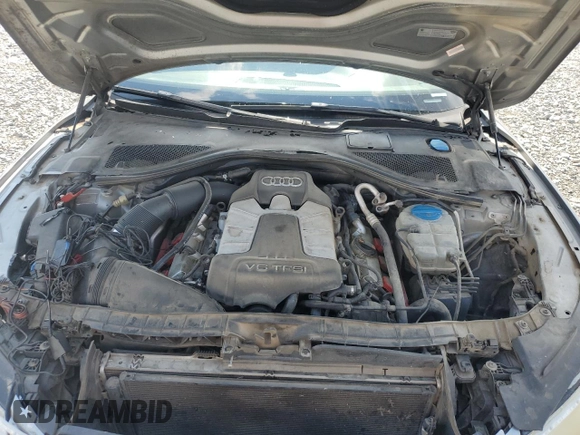 2013 Audi A7 Prestige with VIN WAU2GAFC1DN074660, listed as a Copart auction lot 62410655 with 164,801 mi miles and Salvage title. Bid and sale history available at DreamBid. Image 11.