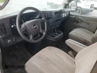 2020 Chevrolet Express Cargo Van with VIN 1GCWGAFP9L1159002, listed as a Copart auction lot 45385625 with 242,844 mi miles and Clean Title. Bid and sale history available at carsss.com. Image 8.