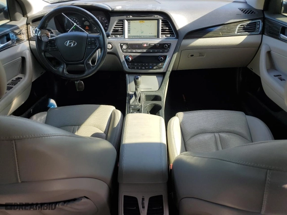 2016 Hyundai Sonata Hybrid Limited with VIN KMHE34L10GA009337, listed as a Copart auction lot 45666395 with 124,762 mi miles and Clean Title. Bid and sale history available at carsss.com. Image 8.