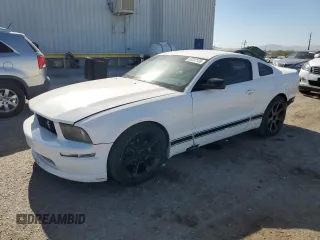 2008 Ford Mustang Deluxe with VIN 1ZVHT80N185201647, listed as a Copart auction lot 53337135 with 168,425 mi miles and Salvage Title. Bid and sale history available at carsss.com. Image 1.
