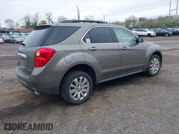 2011 Chevrolet Equinox LT with VIN 2CNFLPE55B6276307, listed as a IAAI auction lot 41952916 with 173,718 mi miles. Bid and sale history available at carsss.com. Image 4.