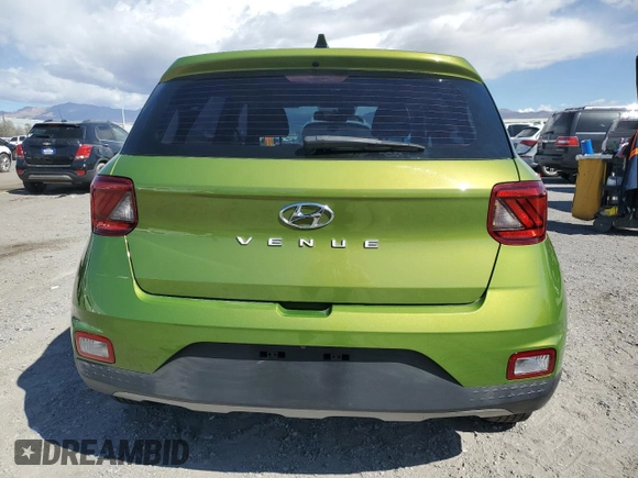 2022 Hyundai Venue SE z VIN KMHRB8A32NU149983, wystawiony jako Copart lot #51716165 z przebiegiem 110 238 mil mil oraz Szkoda całkowita • Salvage title. Historia ofert i sprzedaży dostępna na DreamBid. Obrazek 6.