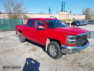 2016 Chevrolet Silverado 1500 LT with VIN 3GCUKREC7GG299771, listed as a IAAI auction lot 40839482 with 72,882 mi miles. Bid and sale history available at carsss.com. Image 1.