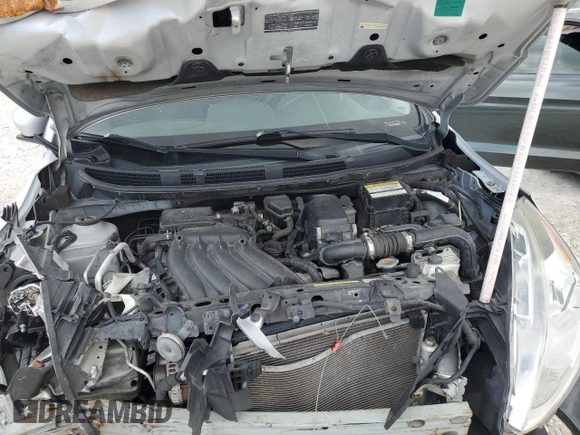 2016 Nissan Versa SV with VIN 3N1CN7AP7GL850033, listed as a Copart auction lot 52629465 with 103,707 mi miles and Salvage Title. Bid and sale history available at DreamBid. Image 11.