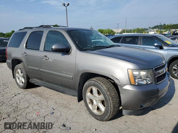 2007 Chevrolet Tahoe LT with VIN 1GNFK130X7J163515, listed as a Copart auction lot 61638245 with 246,785 mi miles and Salvage title. Bid and sale history available at DreamBid. Image 4.