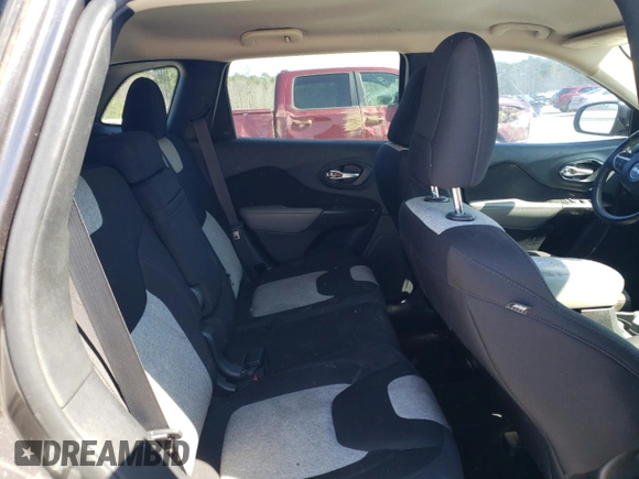 2014 Jeep Cherokee Latitude with VIN 1C4PJLCS9EW180982, listed as a Copart auction lot 48673035 with 107,358 mi miles and Salvage Title. Bid and sale history available at carsss.com. Image 11.