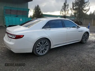 2017 Lincoln Continental Select with VIN 1LN6L9SK8H5611277, listed as a Copart auction lot 88143035 with 29,692 mi miles and Salvage Title. Bid and sale history available at carsss.com. Image 3.
