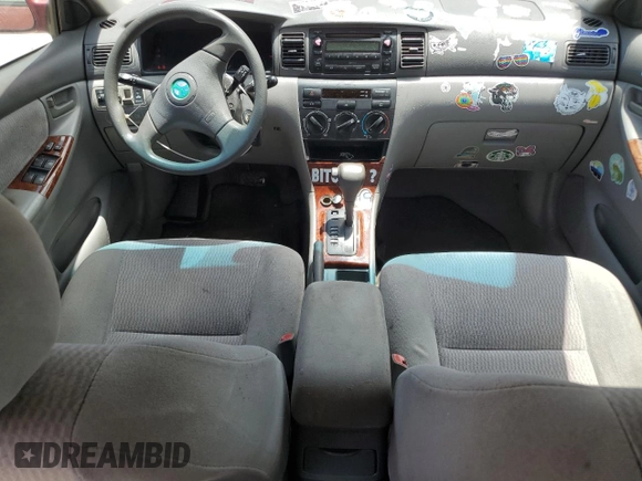 2006 Toyota Corolla CE with VIN 1NXBR32E46Z702439, listed as a Copart auction lot 65167725 with 248,077 mi miles and Clean title. Bid and sale history available at DreamBid. Image 8.