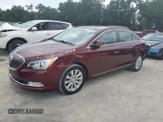 2014 Buick LaCrosse z VIN 1G4GA5GR6EF304074, wystawiony jako Copart lot #59717635 z przebiegiem 63 999 mil mil oraz Szkoda całkowita • Salvage title. Historia ofert i sprzedaży dostępna na DreamBid. Obrazek 1.