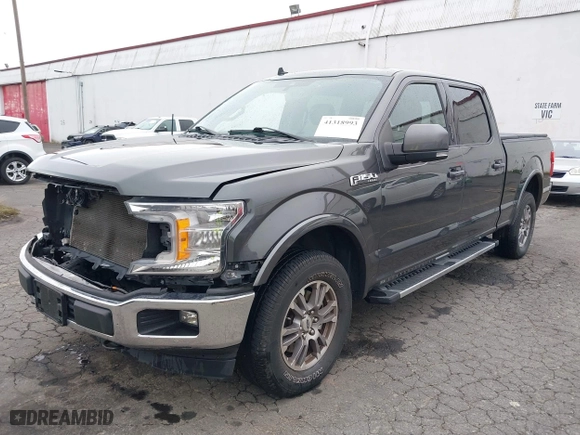2020 Ford F-150 XL with VIN 1FTFW1E50LKE88393, listed as a IAAI auction lot 41318993 with 44,061 mi miles. Bid and sale history available at carsss.com. Image 19.