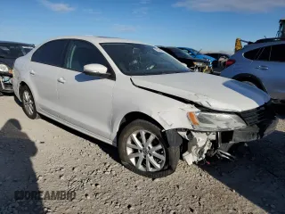 2012 Volkswagen Jetta Sedan SE w/Convenience & Sunroof with VIN 3VWDX7AJ8CM423579, listed as a Copart auction lot 50380295 with 0 mi miles and Salvage Title. Bid and sale history available at carsss.com. Image 4.