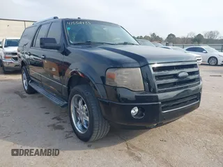 2007 Ford Expedition EL Limited with VIN 1FMFK19527LA93181, listed as a IAAI auction lot 41552485 with 191,225 mi miles. Bid and sale history available at carsss.com. Image 1.