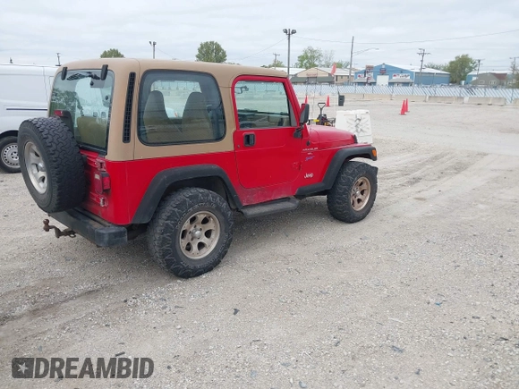 1998 Jeep Wrangler Sport with VIN 1J4FY19SXWP751159, listed as a IAAI auction lot 42195091 with 155,996 mi miles and . Bid and sale history available at DreamBid. Image 4.