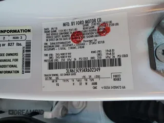 2019 Lincoln MKZ Reserve I with VIN 3LN6L5C95KR602349, listed as a Copart auction lot 46288785 with 57,071 mi miles and Salvage title. Bid and sale history available at DreamBid. Image 12.