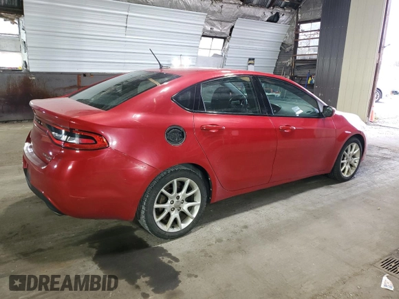2013 Dodge Dart Rallye with VIN 1C3CDFBH6DD133789, listed as a Copart auction lot 78440674 with 192,221 mi miles and Clean Title. Bid and sale history available at carsss.com. Image 3.