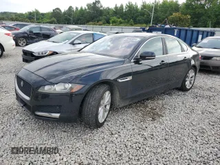 2017 Jaguar XF with VIN SAJBJ4BN0HCY32018, listed as a Copart auction lot 59593805 with 109,774 mi miles and Salvage title. Bid and sale history available at DreamBid. Image 1.