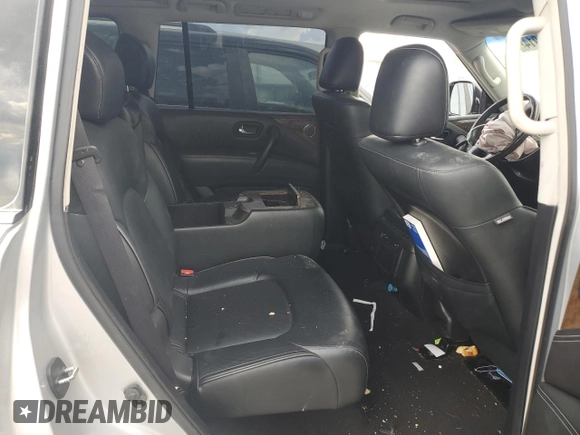 2017 Infiniti QX80 with VIN JN8AZ2NE0H9150244, listed as a Copart auction lot 69661914 with 0 mi miles and Salvage Title. Bid and sale history available at carsss.com. Image 11.