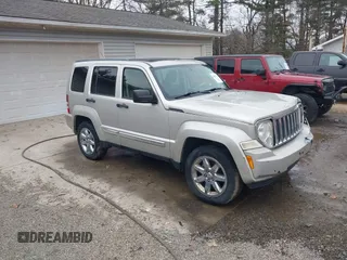 2008 Jeep Liberty Limited with VIN 1J8GN58K38W172334, listed as a IAAI auction lot 40914236 with 177,054 mi miles and . Bid and sale history available at carsss.com. Image 1.