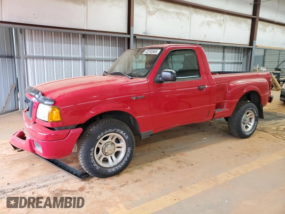 2004 Ford Ranger XL with VIN 1FTYR10U84PA40518, listed as a Copart auction lot 43245565 with 264,333 mi miles and Salvage Title. Bid and sale history available at DreamBid. Image 1.