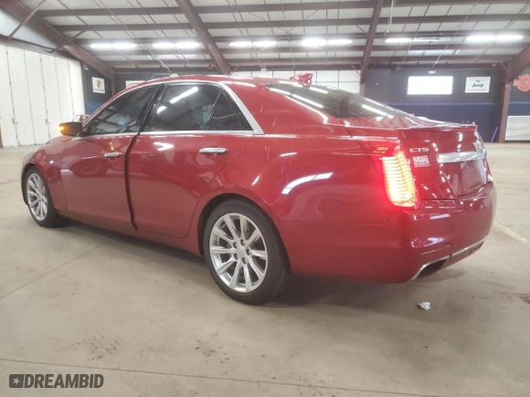 2016 Cadillac CTS Sedan RWD with VIN 1G6AP5SX4G0186923, listed as a Copart auction lot 50727445 with 100,388 mi miles and Clean Title. Bid and sale history available at carsss.com. Image 2.