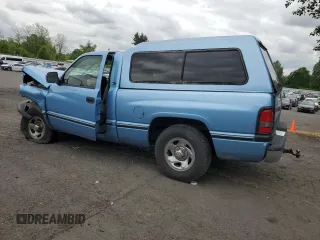 1996 Dodge 1500 с VIN 1B7HC16Z8TS557396, выставлен на аукционе Copart как лот 56996805 с пробегом 128 218 миль миль и Списание • Salvage title. История ставок и продаж доступна на DreamBid. Изображение 2.